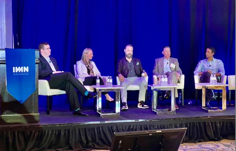 From left, Carey Heyman, Kate Davis, John Azar, Phil Mader and Zain Jaffer.