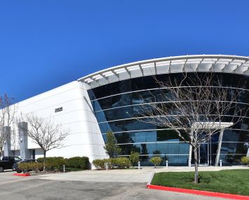 The building is located at 28525 Witherspoon Parkway in the neighborhood of Valencia in the city of Santa Clarita.