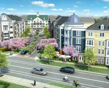 A rendering for the Alston Station project.