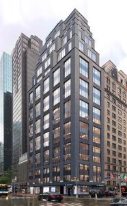 Gensler worked with ABS and East End Capital to renovate the facade of 695 Lexington Avenue, as well as the ground floor and entrance.