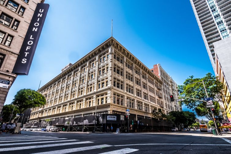 801 South Broadway was the first purchase in L.A. for New York investors Waterbridge Capital and Jack Jangana, who vowed to make over the enormous building in the style of high-end Chelsea Market in Manhattan.