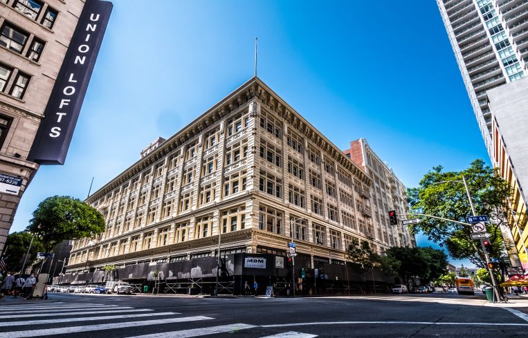 801 South Broadway was the first purchase in L.A. for New York investors Waterbridge Capital and Jack Jangana, who vowed to make over the enormous building in the style of high-end Chelsea Market in Manhattan.