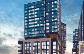 A rendering for Prima Apartments in Nashville. 