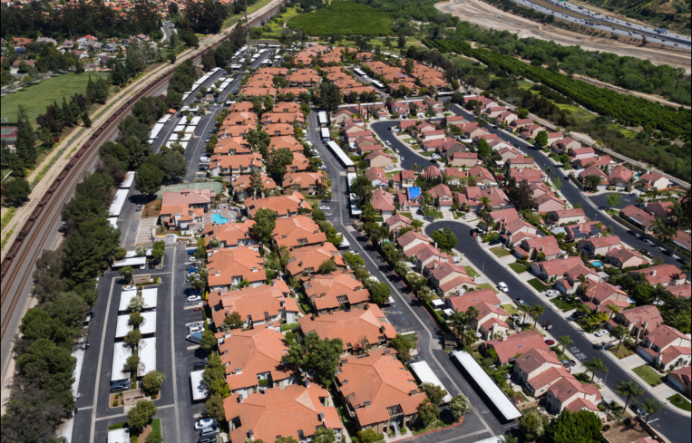 The Bryant was completed in 1986 at 25550 River Bend Road. It’s the largest apartment complex in the city of Yorba Linda.