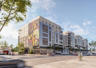 South Bay X will feature a mix of studio, one- and two-bedroom apartments ranging from 510 to 1,197 square feet.