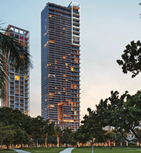 The Gabriel Miami is located in the city's downtown business district. 