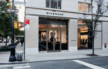 Givenchy store at 747 Madison Avenue. 