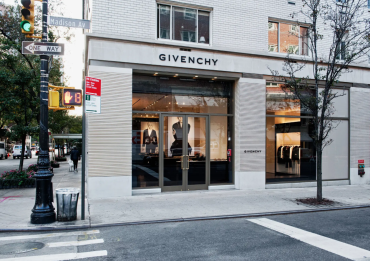 Givenchy store at 747 Madison Avenue. 