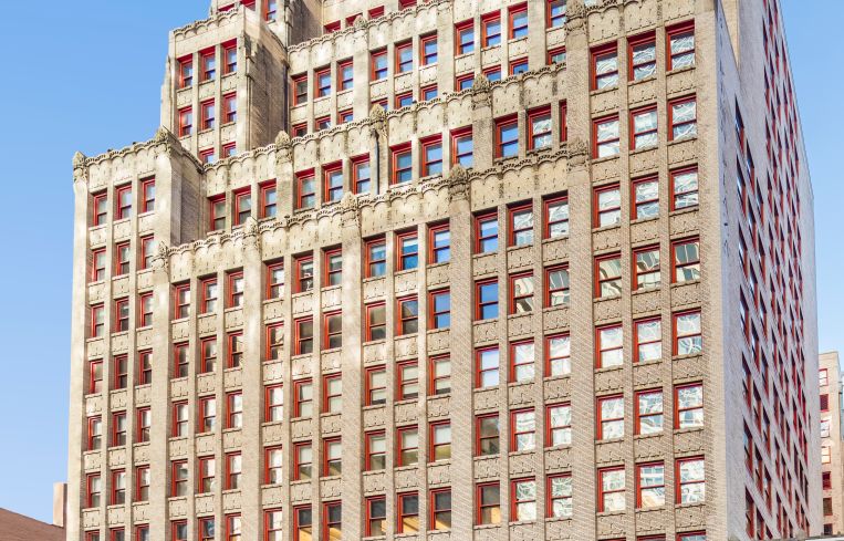 An office building in Manhattan.