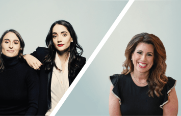 (l.-r.) Alfred co-founders Jessica Beck, Marcela Sapone and RKW Residential President Marcie Williams.