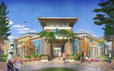 A rendering for Camp Margaritaville Central Florida. 