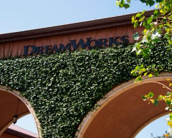 The exterior of DreamWorks Animation in Glendale.
