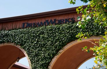 The exterior of DreamWorks Animation in Glendale.