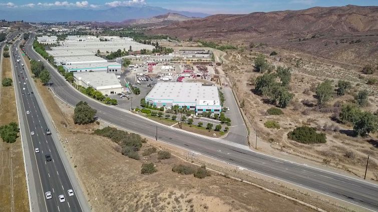 The property is located at 22740 Temescal Canyon Road in the Inland Empire city of Corona, a submarket with a 0.3 percent industrial vacancy rate.