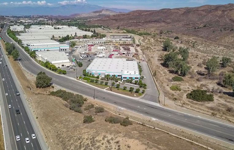 The property is located at 22740 Temescal Canyon Road in the Inland Empire city of Corona, a submarket with a 0.3 percent industrial vacancy rate.