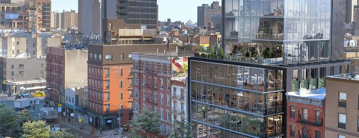 A rendering of 141 East Houston Street.