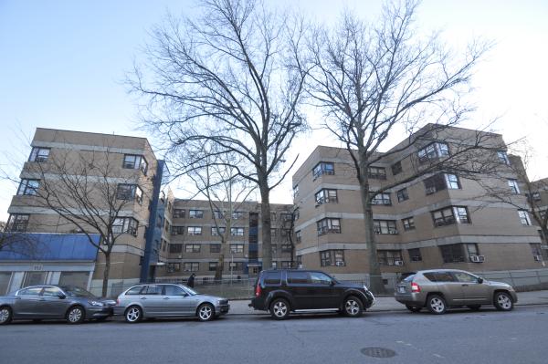 The Williamsburg Houses at 229-247 Graham Avenue.