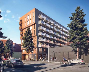 The project is located at 1317 South Grand Avenue.