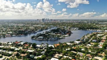 Aerial view of Fort Lauderdale, Fla.