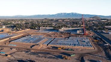 The project site is located at 1811 Mountain Avenue, west of Interstate 15, and approximately two miles north of the 91 Freeway.