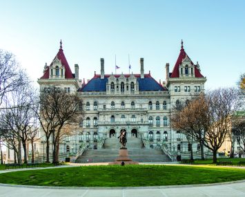 New York State Capitol Building.
