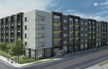 A rendering for The Emma project in Austin, Texas. 