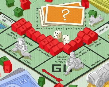 Monopoly board