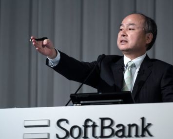 SoftBank chairman Masayoshi Son.