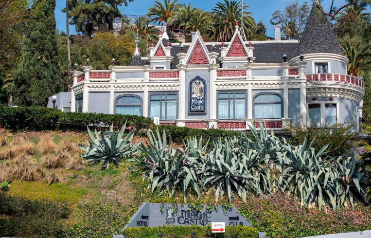 The Magic Castle in Hollywood in February 2021.