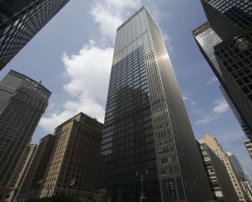 The current 270 Park Avenue, which JPMorgan Chase is demolishing to make way for a new headquarters.