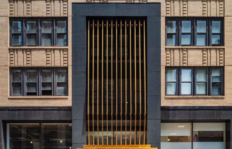 The large brown building at 10 Grand Central.