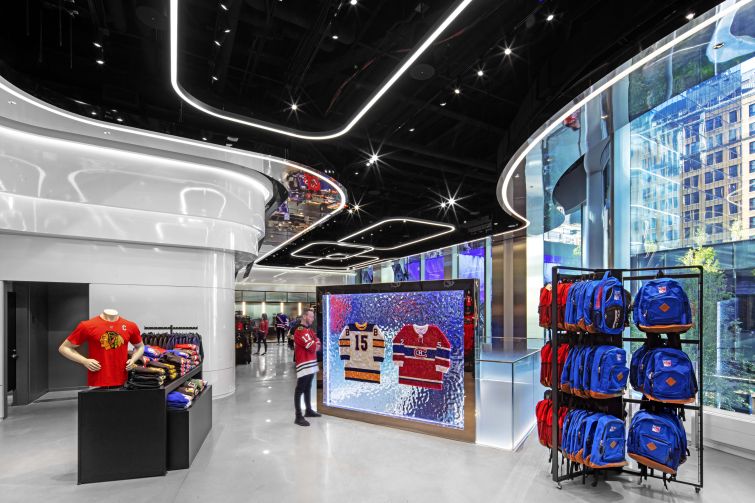 An inside look at NHL's new flagship store at One Manhattan West