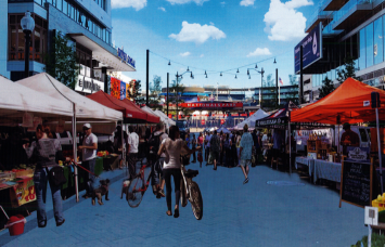 Half Street Farmers Market outside Nationals Park.