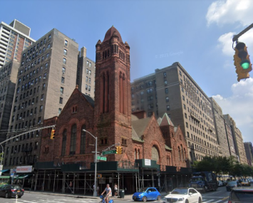 The West-Park Presbyterian Church at 165 West 86th Street.