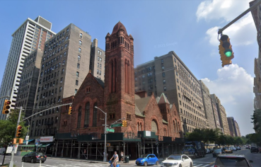 The West-Park Presbyterian Church at 165 West 86th Street.