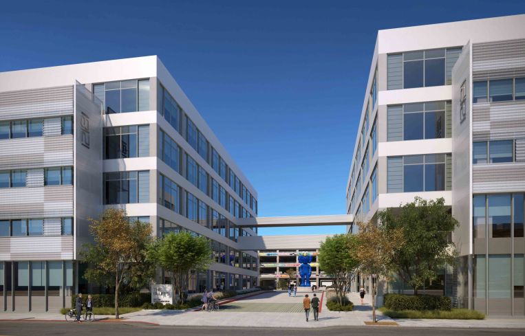 The Bluffs at Playa Vista is located at 12181 Bluff Creek Drive.