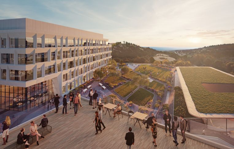 In 2021, Breakthrough broke ground on its 515,000-square-foot Torrey View development, a 10-acre research and development campus in San Diego that signed a major pre-lease with the biosciences arm of global medical technology company Becton, Dickinson and Company.
