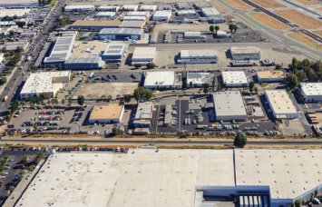The Van Nuys Industrial Park includes four buildings totaling 84,346 square feet and two land parcels in the Van Nuys neighborhood.