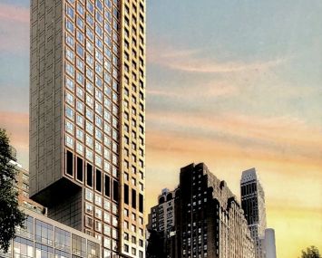 A rendering of 255 West 34th Street.
