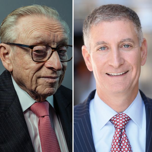 Larry Silverstein and Marty Burger