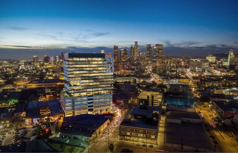 L.A.-based Legendary Group has secured entitlements to build the 17-story Class A project called Above at 411 South Hewitt Street.