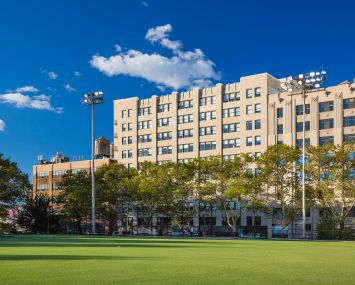 The Hudson Research Center at 619 West 54th Street is a 320,000-square-foot, mixed-use hub in New York City’s life sciences sector.