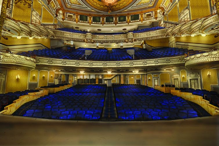 The raising and redevelopment of the Palace Theatre, rendered here, will include its refurbishment and an expansion in the number of seats.