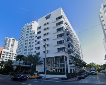 The Confidante Miami Beach at 4041 Collins Avenue.