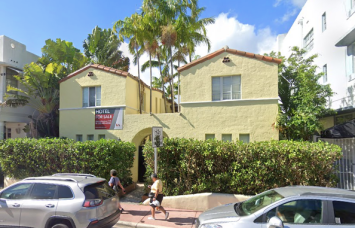 The Orchid House Hotel at 1350 Collins Avenue in Miami Beach.