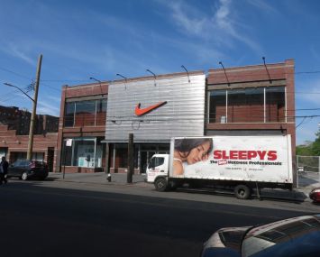 The Nike store at 2236 Nostrand Avenue.