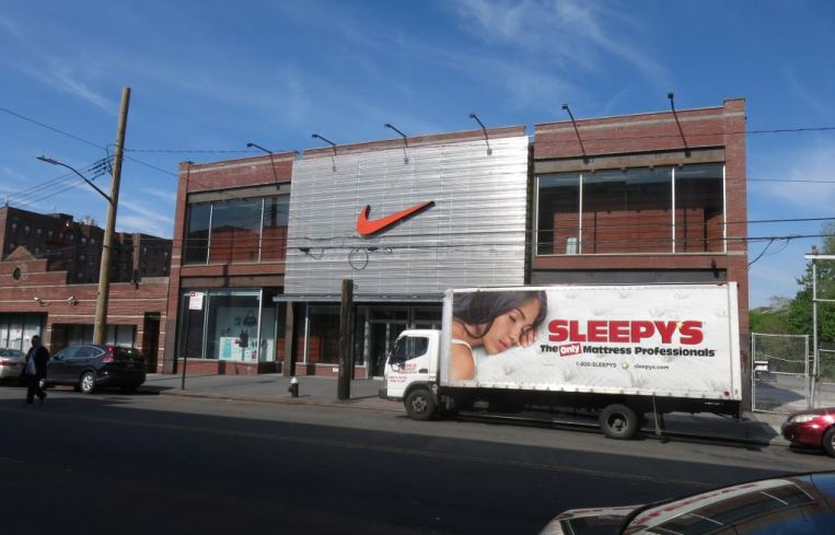 The Nike store at 2236 Nostrand Avenue.