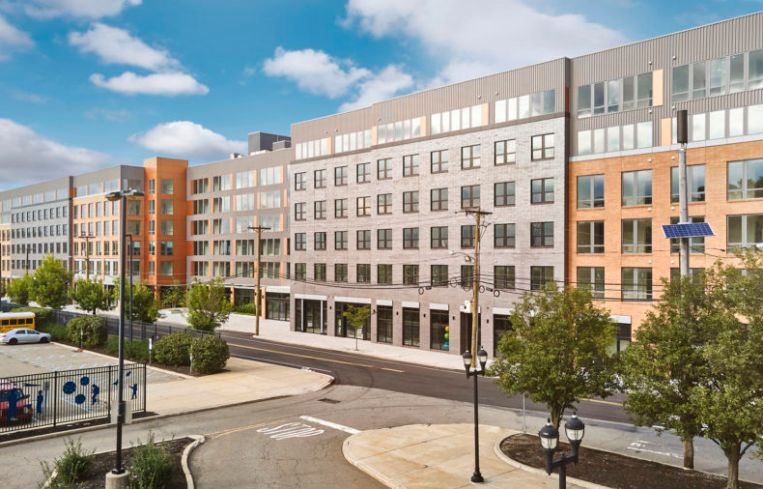 A rendering of the development at 400 Claremont Avenue.