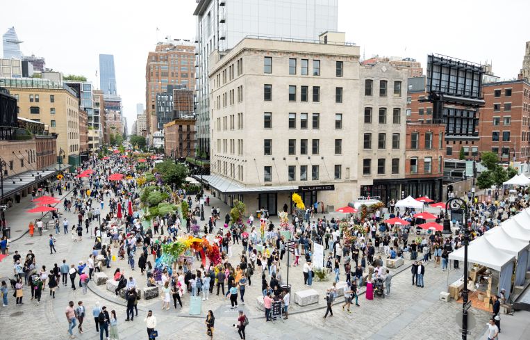 A shot of Manhattan's Meatpacking District