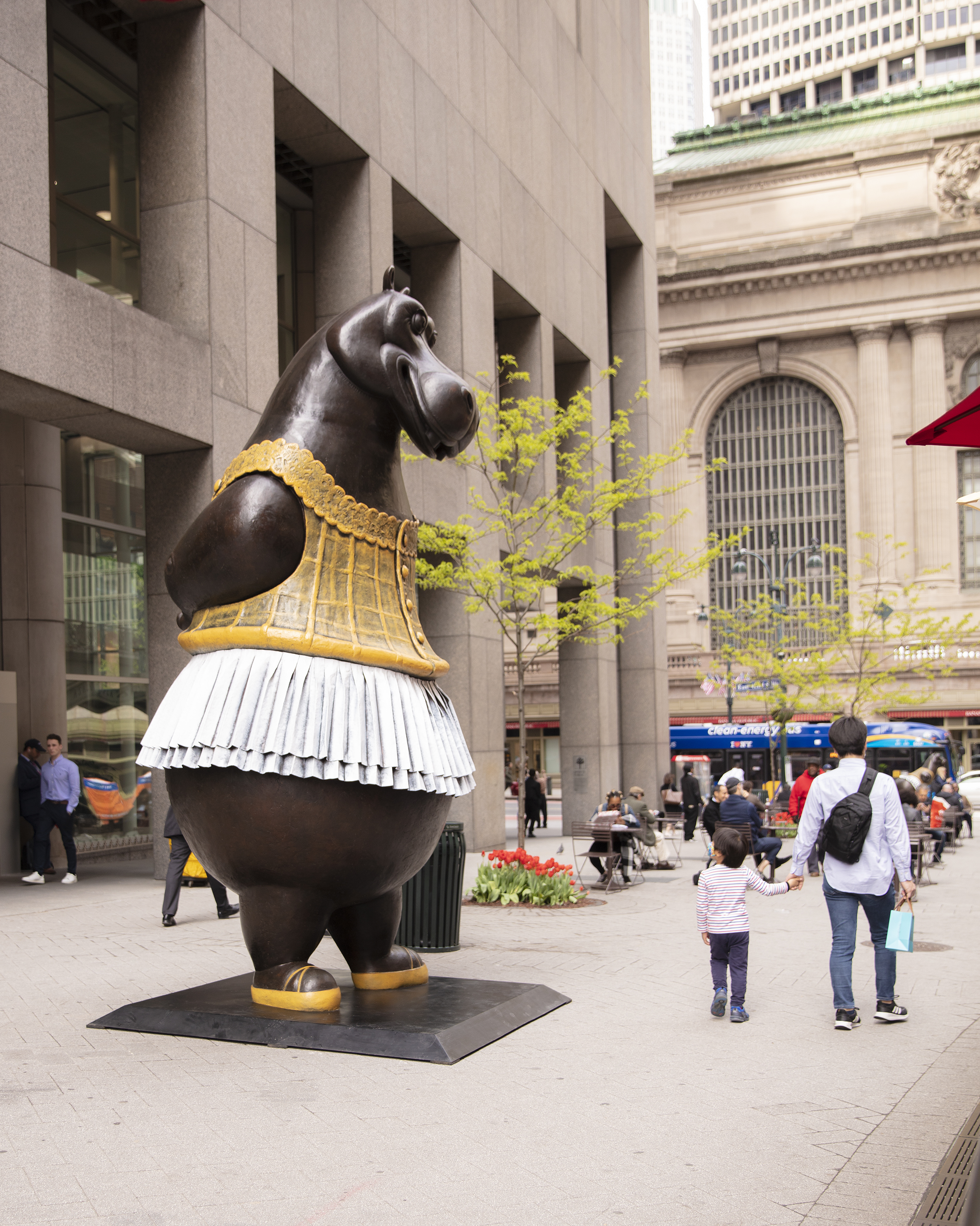Hippo Ballerina 1 City BIDs Use Arts and Culture to Activate and Revitalize the Streets of New York